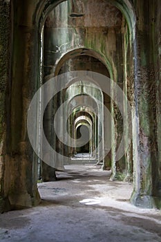 Italy, Campania, Bacoli, Piscina Mirabilis