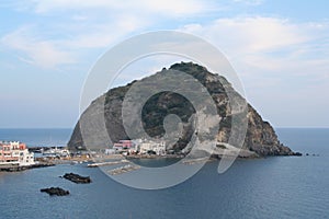 Italy. Campania. Ischia Island. Sant-Angelo