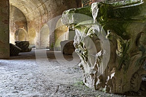 Italy, Campania, Pozzuoli Anfiteatro Falvio