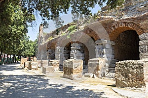 Italy, Campania, Pozzuoli Anfiteatro Falvio