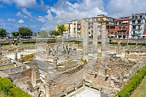 Italy, Campania , Pozzuoli, Temple of Serapide