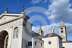 Italy, the Cathedral of Aosta