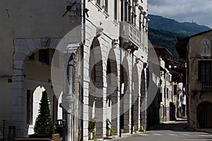 Italy, the charming village of Polcenigo in the Friuli Venezia Giulia region