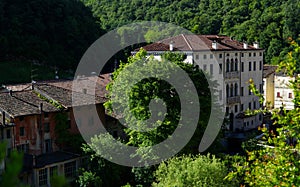 Italy, the charming village of Polcenigo in the Friuli Venezia Giulia region