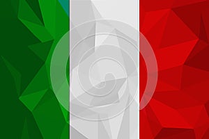 Italy Flag. Official colors and proportion correctly. National Flag of Italy. National Flag of Italy vector illustration. National