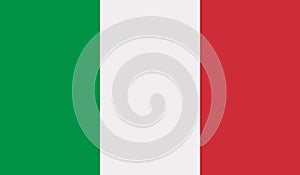 Italy flag vector