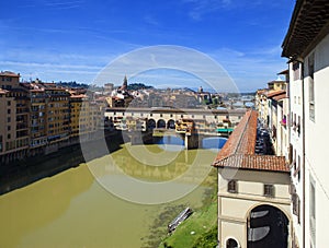 Italy. Florence. Bridge Ponte Vecchio