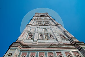 Italy Florence Cathedral in the background of blue sky