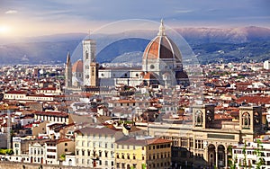 Italy. Florence. Cathedral Santa Maria del Fiore