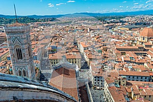 Italy, Florence, from the Duomo