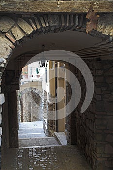 Italy - gaeta - historical city and harbour photo
