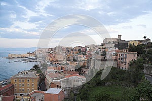 Italy - gaeta - historical city and harbour photo