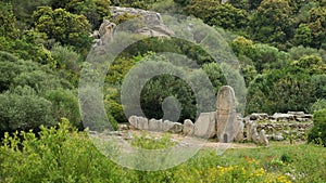 Italy giant tomb