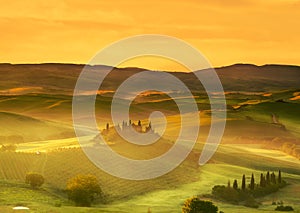 Italy. Landscapes of Tuscany.