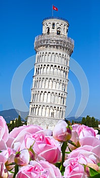 Italy.The Leaning Tower of Pisa