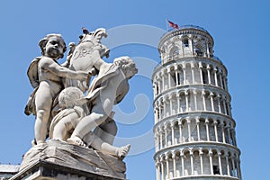 Italy leaning Tower Pisa