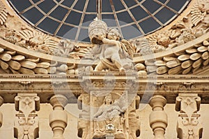 Italy Lecce Santa Croce Church detail photo