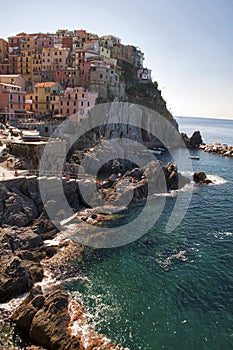 Italy - Liguria - Cinque Terre - Manarola - Sea an