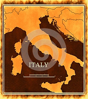 Italy map