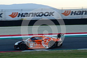 Italy - 29 March, 2019: Audi R8 LMS 2019 of Car Collection Motorsport Germany Team