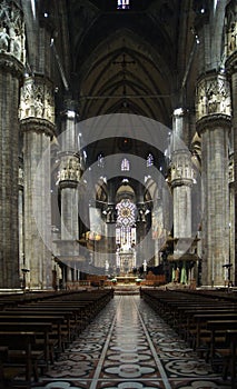 Italy: Milan cathedral interior