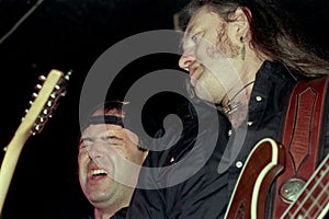 Motorhead  , Lemmy Kilmister during the concert