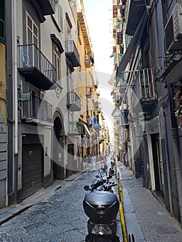 Italy, Naples - Quartieri Spagnoli.