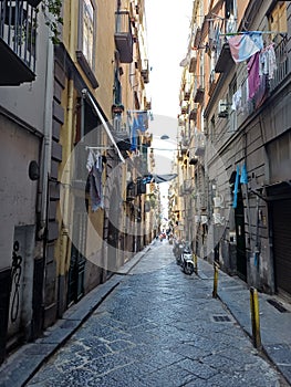 Italy, Naples - Quartieri Spagnoli.