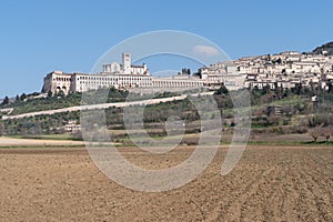 Italy, Panorama of Assisi