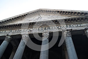 Italy, the Pantheon in Rome.