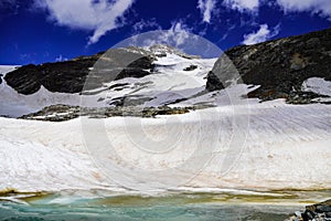 Italy, Pennine Alps, Monterosa Mountains, Gnifetti Route