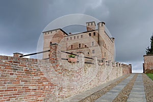 Italy, Piedmont. Castle of Grinzane Cavour