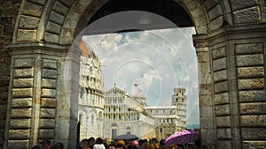 Italy,Pisa,Piazza dei Miracoli (Square of Miracles)