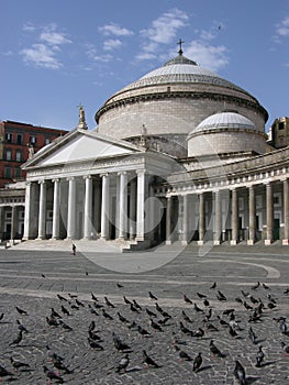 Italy - Plebiscito plaza, Naples