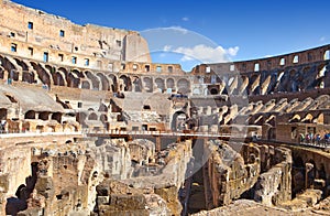 Italy. Rome. The ancient Collosseo