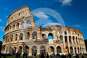 Italy. Rome. The ancient Collosseo