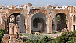 Rome Forum Basilica of Maxentius and Constantine