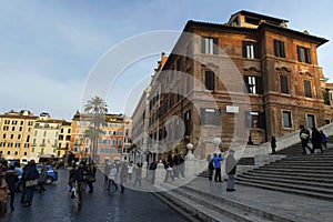 Italy Rome Spanish Steps