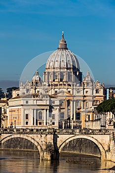 Italy, rome, st. peters basilica