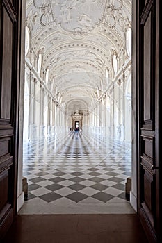 Italy - Royal Palace: Galleria di Diana, Venaria