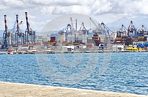 Italy's La Spezia commercial port
