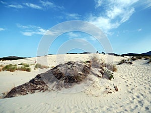 Italy, Sardinia, Carbonia Iglesias, Porto Pino, the dunes beach