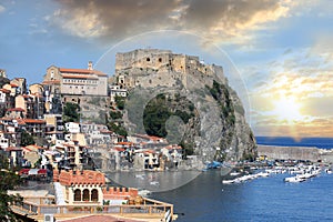 Italy.Scilla Castle, Calabria photo