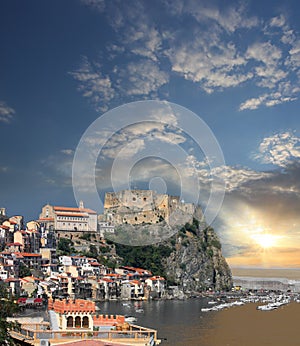 Italy.Scilla Castle, Calabria