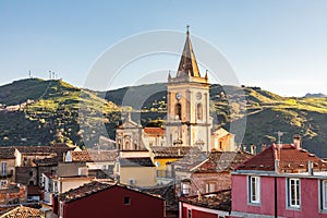 The medieval hill town of Francavilla di Sicilia photo