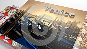 Italy sightseeing in slideshow like set photos