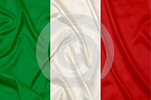 Italy Silk flag