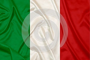 Italy Silk flag