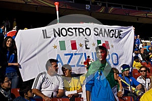 Italy Soccer Supporters - FIFA WC