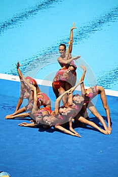 ITALY TEAM Syncronised swimming ROMA 09
